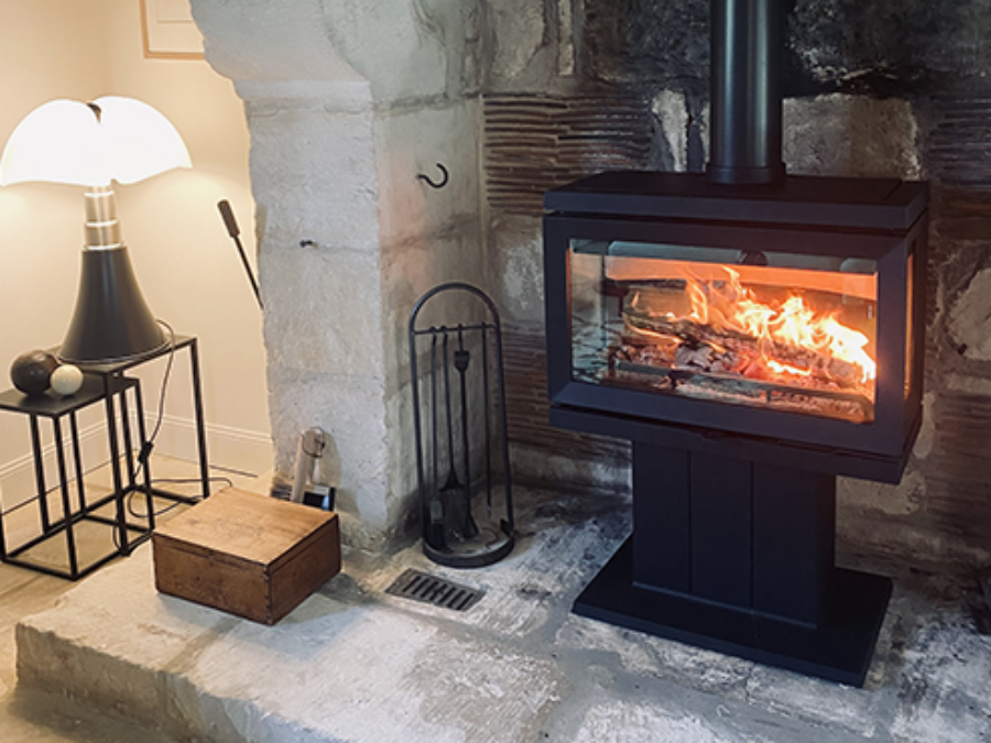 Installation poêle à bois Jotul Caudebec